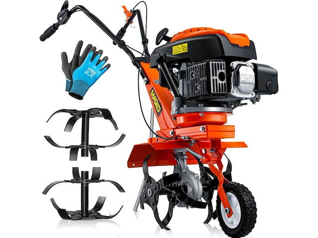 Benzine tuinfreer mk-909 tuinfreer 2,2 kw (3 pk) 139 cm³ | tuinfreer met 36 cm werkbreedte - afbeelding 1 van  7