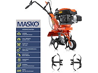 Benzine tuinfreer mk-909 tuinfreer 2,2 kw (3 pk) 139 cm³ | tuinfreer met 36 cm werkbreedte - afbeelding 2 van  7