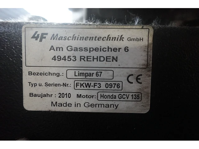 Benzine veegborstel limpar - afbeelding 6 van  9