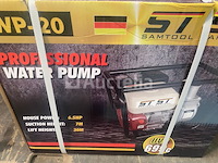 Benzine waterpomp 4 takt en evolution rage twin hand cirkelzaag - afbeelding 6 van  7