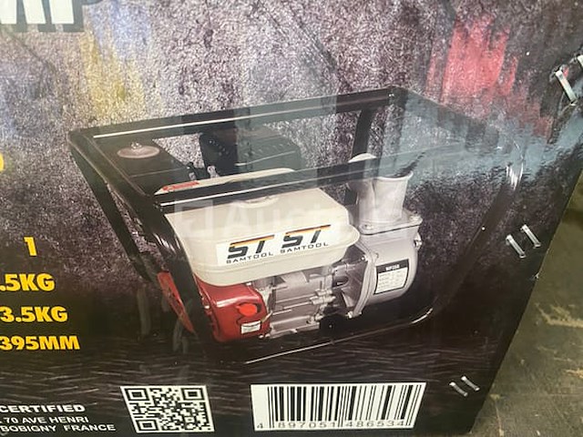 Benzine waterpomp 4 takt en evolution rage twin hand cirkelzaag - afbeelding 4 van  7