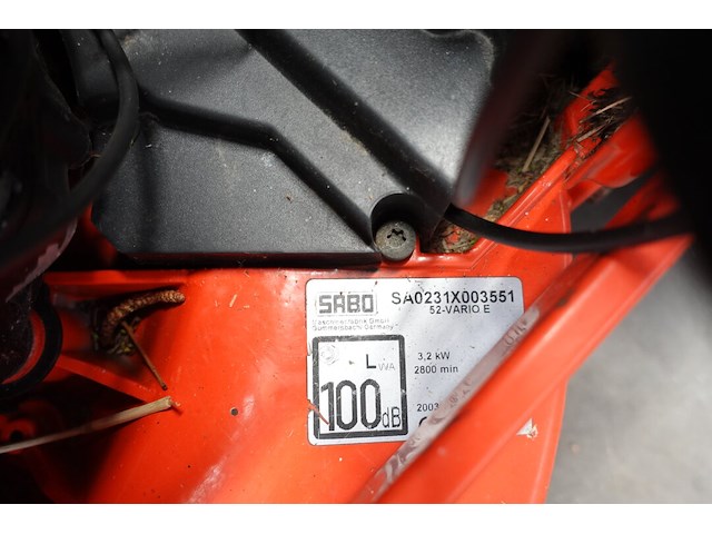 Benzinegrasmaaier sabo - afbeelding 6 van  9