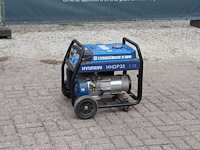 Benzinemotor-generator hyundai hhdp35 benzine 7pk - afbeelding 1 van  1