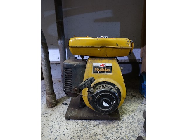 Benzinemotor robin (na te zien!) - afbeelding 1 van  6