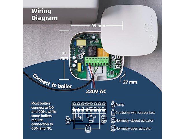 Beok tuya thermostaat - afbeelding 5 van  6