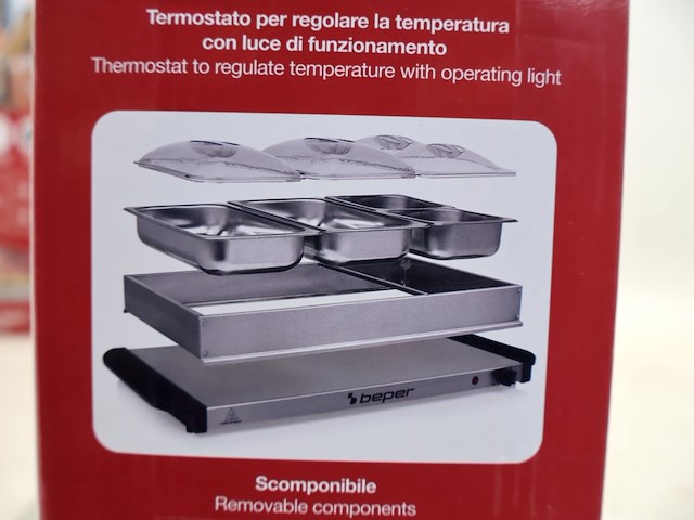 Beper buffetwarmer (x2) - afbeelding 4 van  4