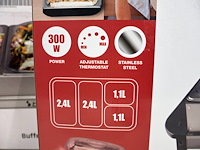 Beper buffetwarmer (x2) - afbeelding 3 van  4