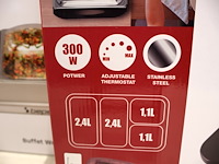 Beper buffetwarmer (x2) - afbeelding 3 van  4