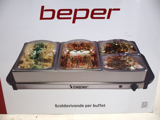Beper buffetwarmer (x2) - afbeelding 2 van  4