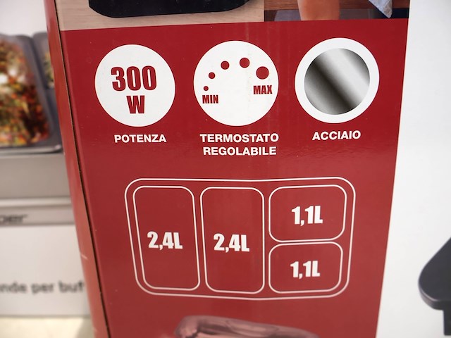 Beper buffetwarmer (x2) - afbeelding 3 van  4