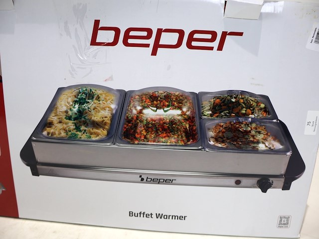 Beper buffetwarmer (x2) - afbeelding 2 van  4