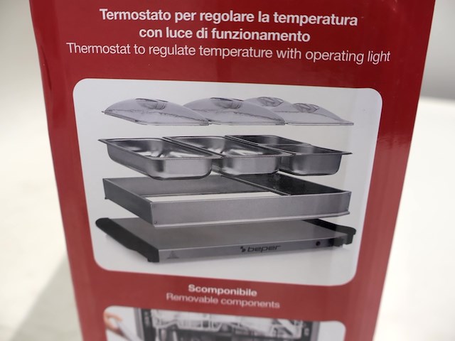 Beper buffetwarmer (x2) - afbeelding 4 van  4
