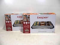 Beper buffetwarmer (x2) - afbeelding 1 van  4