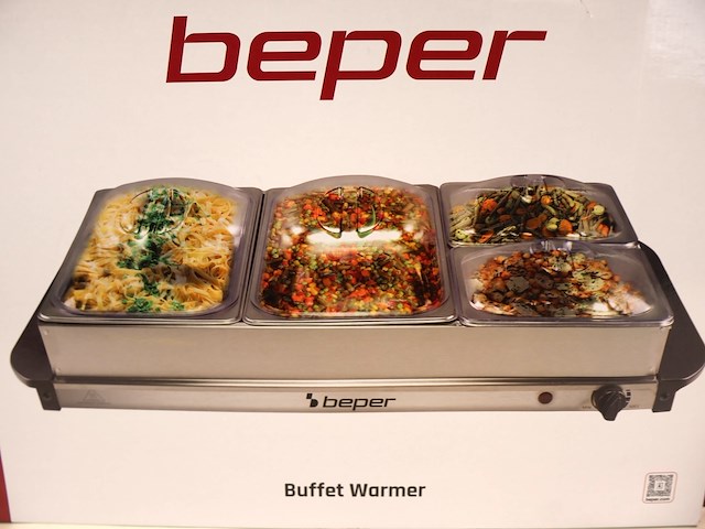 Beper buffetwarmer (x2) - afbeelding 2 van  4