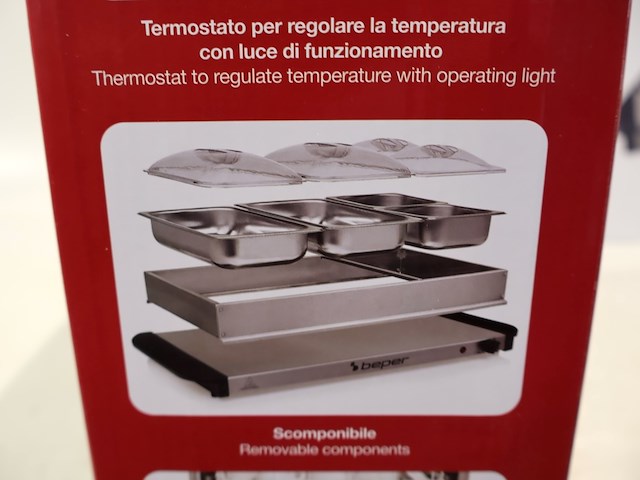 Beper buffetwarmer (x2) - afbeelding 4 van  4