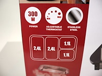 Beper buffetwarmer (x2) - afbeelding 3 van  4