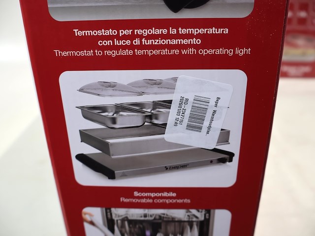 Beper buffetwarmer (x2) - afbeelding 4 van  4