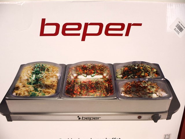 Beper buffetwarmer (x2) - afbeelding 2 van  4