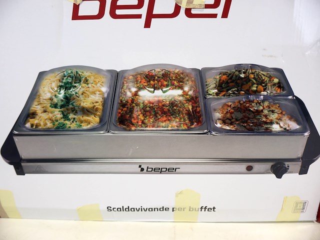 Beper buffetwarmer (x2) - afbeelding 2 van  4