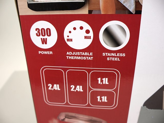 Beper buffetwarmer (x2) - afbeelding 3 van  4