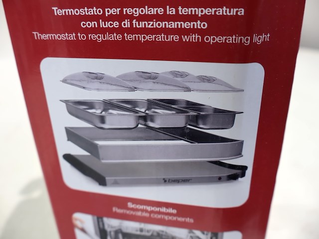 Beper buffetwarmer (x2) - afbeelding 4 van  4