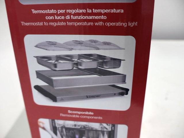 Beper buffetwarmer (x2) - afbeelding 4 van  4