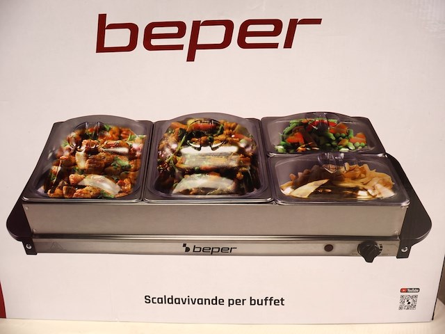Beper buffetwarmer (x2) - afbeelding 2 van  4