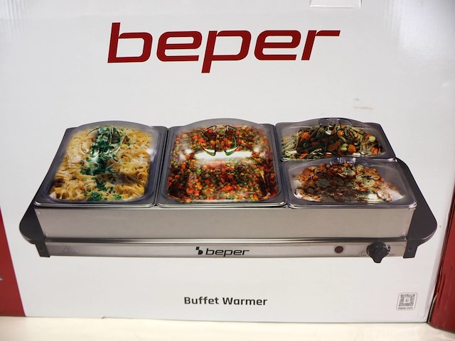 Beper buffetwarmer (x2) - afbeelding 2 van  4