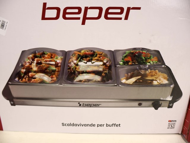 Beper buffetwarmer (x2) - afbeelding 2 van  4