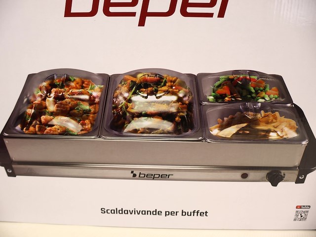 Beper buffetwarmer (x2) - afbeelding 2 van  4