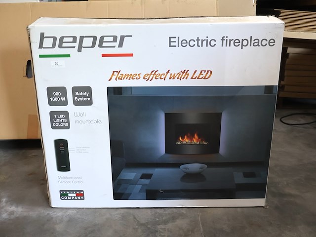 Beper elektrische haard - afbeelding 1 van  4