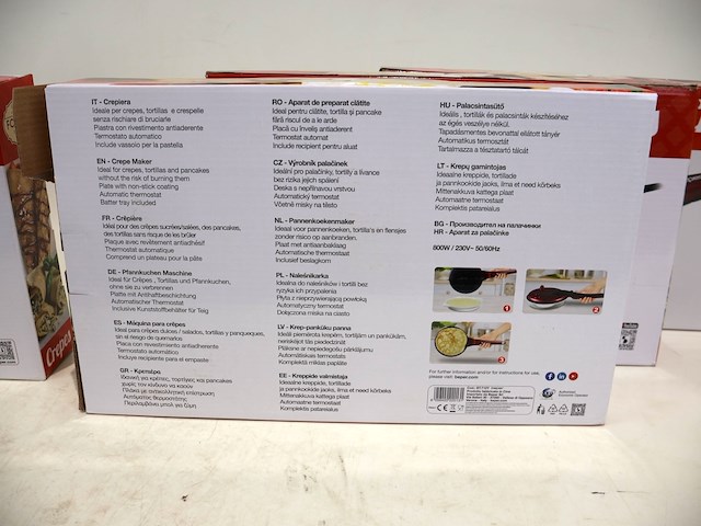 Beper pannenkoekenmaker (x6) - afbeelding 4 van  4