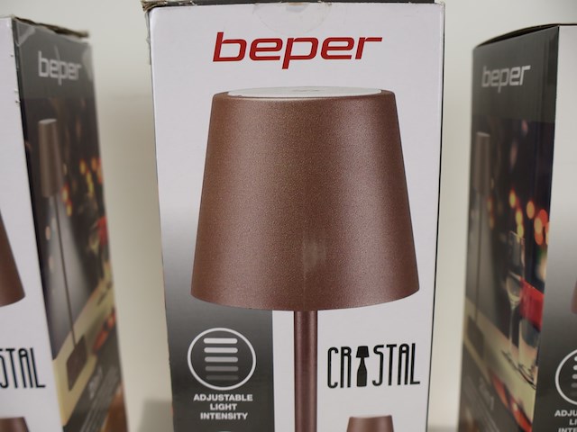 Beper tafellamp (x3) - afbeelding 2 van  3