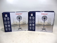 Beper ventilator op voet (x2) - afbeelding 1 van  3