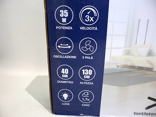 Beper ventilator op voet (x2) - afbeelding 3 van  3