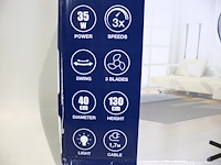 Beper ventilator op voet (x2) - afbeelding 3 van  3