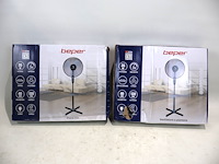 Beper ventilator op voet (x2) - afbeelding 1 van  3