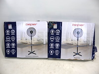 Beper ventilator op voet (x2) - afbeelding 1 van  3
