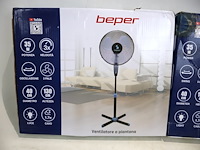 Beper ventilator op voet (x2) - afbeelding 2 van  3