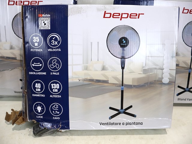 Beper ventilator op voet (x2) - afbeelding 2 van  5