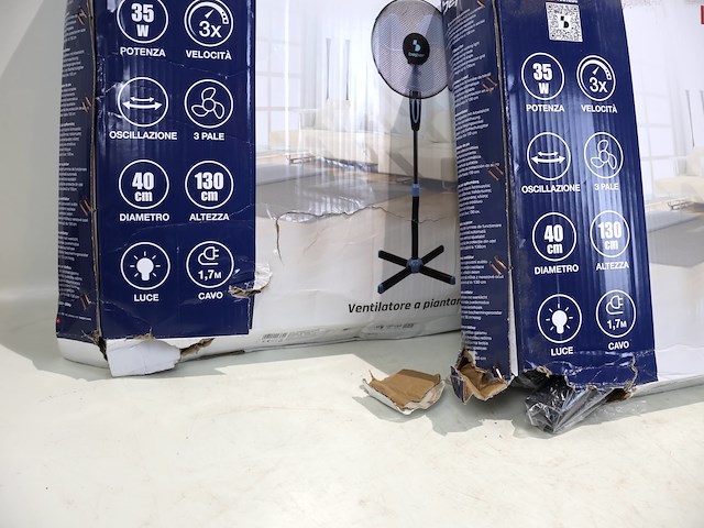 Beper ventilator op voet (x2) - afbeelding 4 van  5