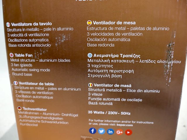 Beper ventilator - afbeelding 3 van  3