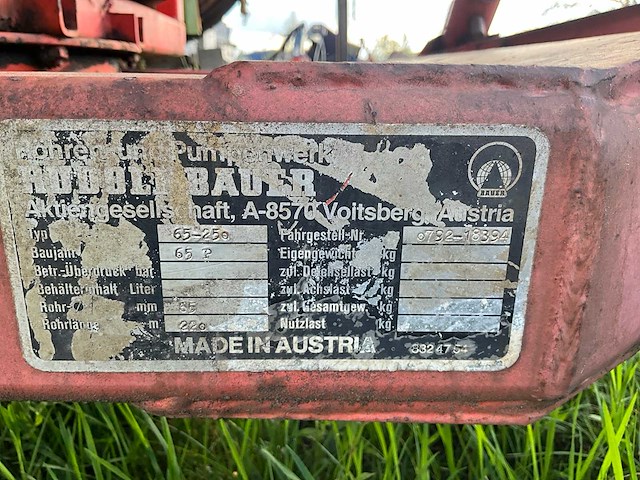 Beregeningshaspel bauer 65-250 - afbeelding 9 van  9