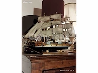 Bergantin siglo xviii modelschip - afbeelding 7 van  7