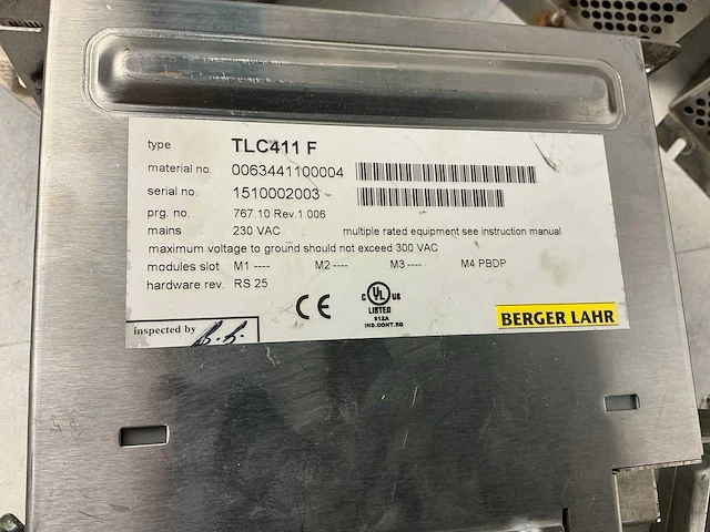 Berger lahr tlc411f stappenmotor-/servoregelaars (10x) - afbeelding 8 van  9