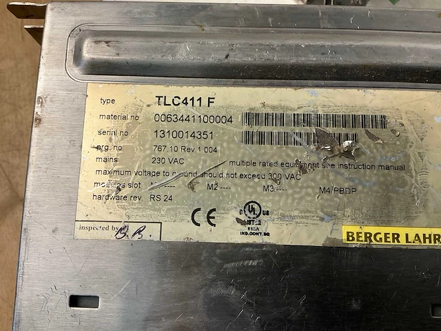 Berger lahr tlc411f stappenmotor-/servoregelaars (10x) - afbeelding 9 van  9