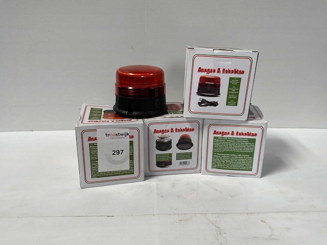 Berger & schröter accu led zwaailicht (5x) - afbeelding 1 van  8