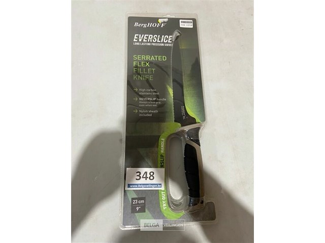 Berghoff gekarteld flexibel fileermes 23 mes met carbon handvat - afbeelding 3 van  3