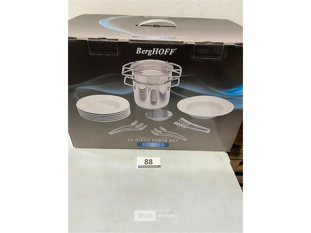 Berghoff pasta set 20 dlg - afbeelding 1 van  3