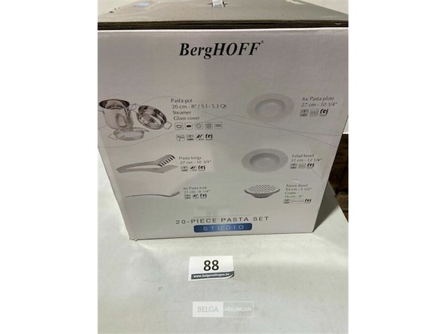 Berghoff pasta set 20 dlg - afbeelding 3 van  3